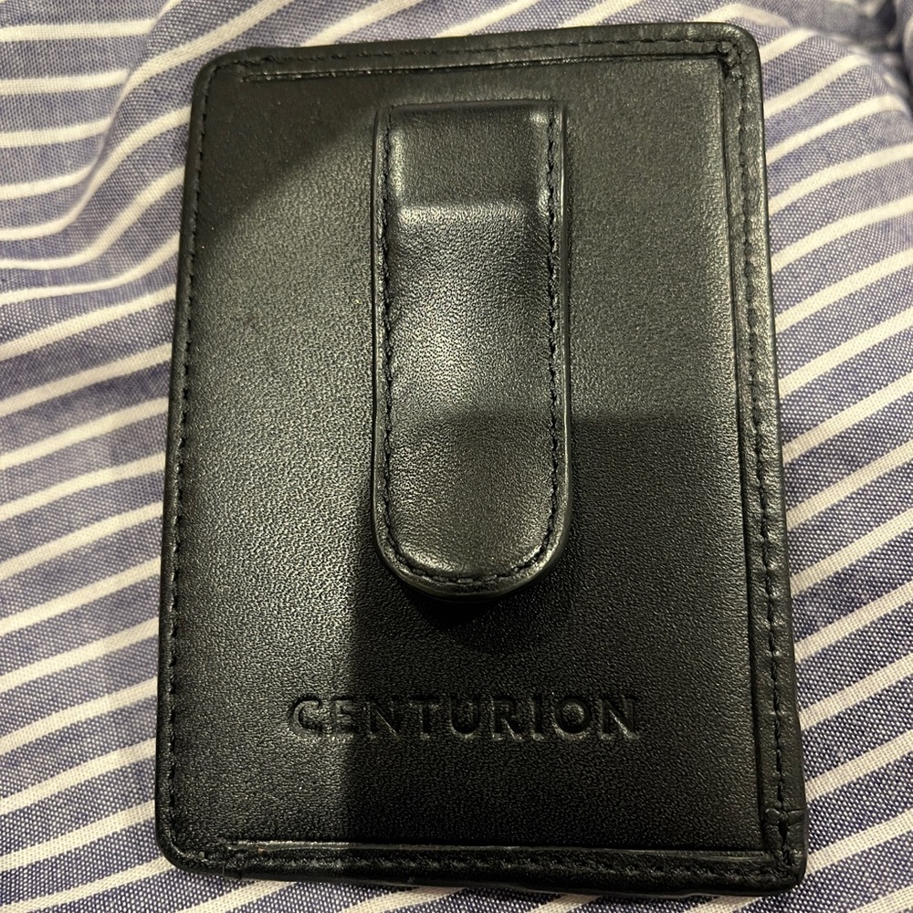 Tumi Black fabric Card Wallet - Picture 2 of 3